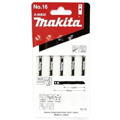 Image of A 85830 Makita Fitting Jigsaw Blades Wood