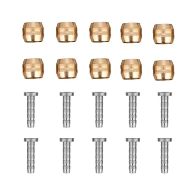 Image of Disc Brake Olive Insert, 10 Set Hydraulic Hose Connector Insert for Shimano Replacement Part, Bike (BH90)