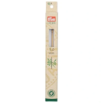Image of Prym 1530 Wool Bamboo (15cm, 3.00mm) Crochet Hook 1 Unit