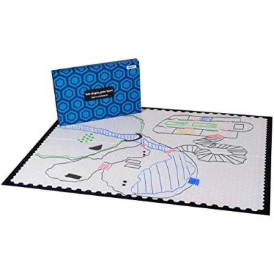 Image of Hexers XL Role Playing Game Board: mat Alternative Dungeons &amp; Dragons DND Pathfinder RPG Compatible 44&#039;&#039;x34&#039;&#039; 1&#039;&#039; Squares hexes Foldable Dry Erase