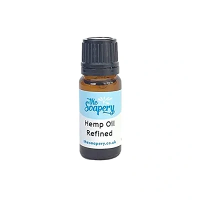 Image of Hemp Oil Refined 10ml 100% Pure and Natural Carrier for Massage, Skin Hair Care