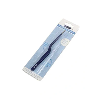 Image of PME SCT605 Presentation Tweezers Medium 165 mm / 6&quot;, Stainless Steel, Blue