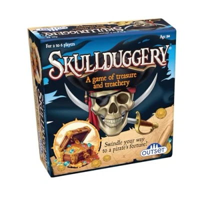 Image of Outset Media Skullduggery A Game of Treasure and Treachery for 2 to 6 Players Ages 8 up