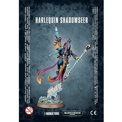 Image of Games Workshop 99070111002 &quot;Warhammer 40,000&quot; Harlequin Shadowseer Action Figure