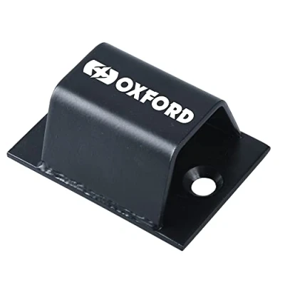 Image of Oxford Brute Force Motorcycle Scooter Ground Wall Anchor Bike Sold Secure LK397 (Black)