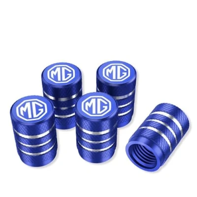 Image of 4pcs Car Tyre Valve Caps, for MG HS Trophy 2024 Leak proof Tire Stem Caps Dust Auto Caps,D