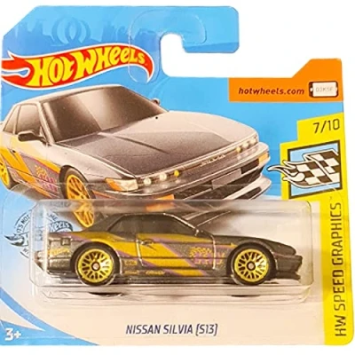 Image of Hot Wheels Nissan Silvia (S13) HW Speed Graphics 7/10 (111/250) 2020 Short Card