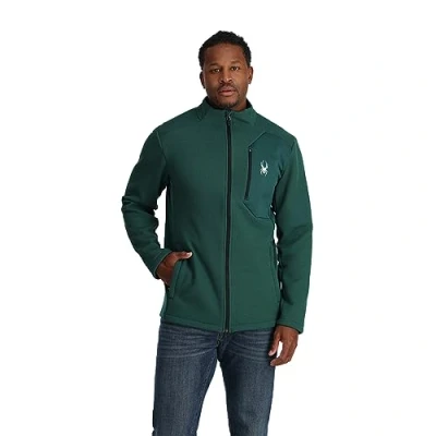 Image of Spyder Men&#039;s Bandit Fleece Jacket, Cypress Green, S
