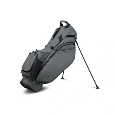 Image of OGIO Shadow, Premium Leather Golf Stand Bag Grey