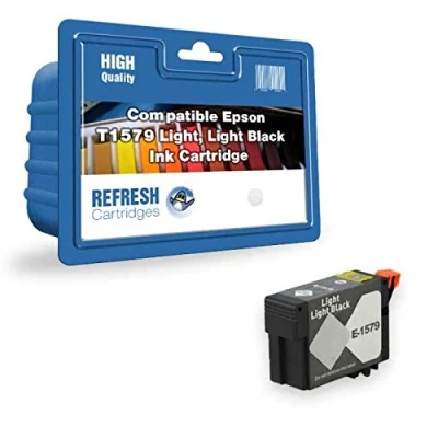 Image of Refresh Cartridges Compatible Ink Cartridge Replacement for Epson T1579 (Light Light Black)