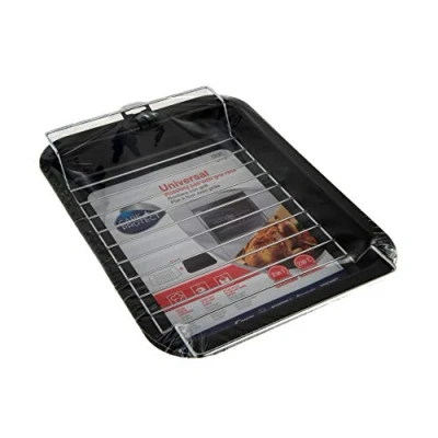 Image of Care + Protect 35602000 Universal Roasting Pan and Grid Together with the grid, it allows for cooking in a light healthy way without compromising results