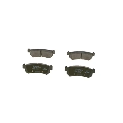 Image of 7939D103, BP1044, E990R02A10810837 Brake pad set BOSCH 0 986 494 133 Low Metallic with anti squeak plate, mounting manual