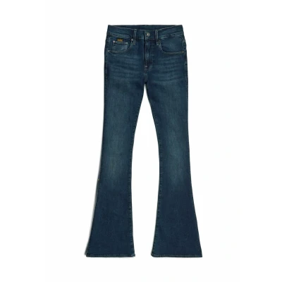 Image of G Star Raw 3301 Flare women&#039;s / wide jeans in Blue