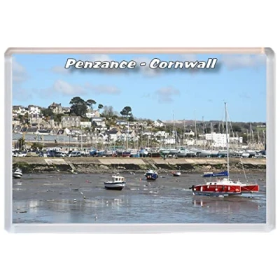 Image of Baked Bean Store Penzance Cornwall 96 x 67mm Jumbo Fridge Magnet/Magnets BBSFHM414