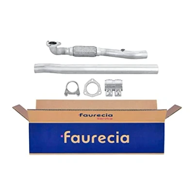 Image of 24423925, 55561158, 5852135, 5854356 Exhaust Pipe HELLA 8LA 366 000 591 Front with mounting parts VAUXHALL: Astra Mk5 Sport Hatch,