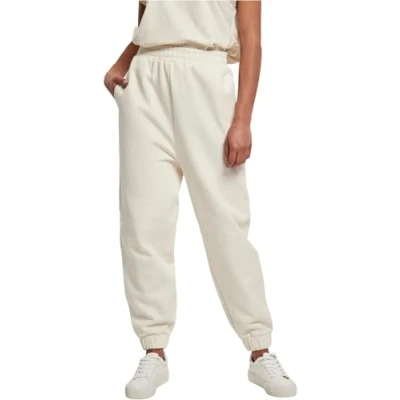 Image of Urban Classics Ballon Tracksuit bottoms, Women&#039;s, Size: XXL, Whitesand