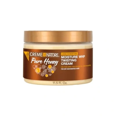 Image of Creme of Nature Honey Moisture Whip Twisting Cream, 326 g
