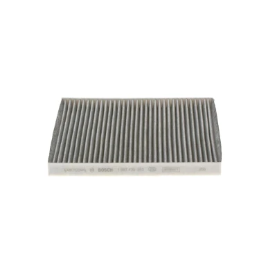 Image of 1673744 Pollen Filter BOSCH 1 987 435 583 Activated Carbon 205mm 177mm 17mm FIAT: 500 Hatchback, Panda II C Convertible