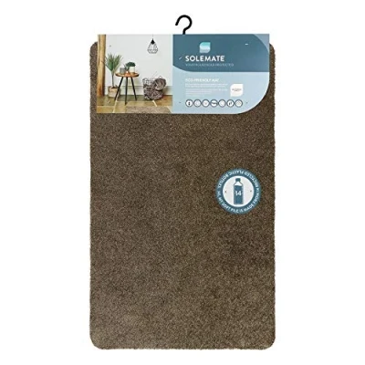 Image of JVL SOLEMATE Eco Friendly Door Mat , Truffle