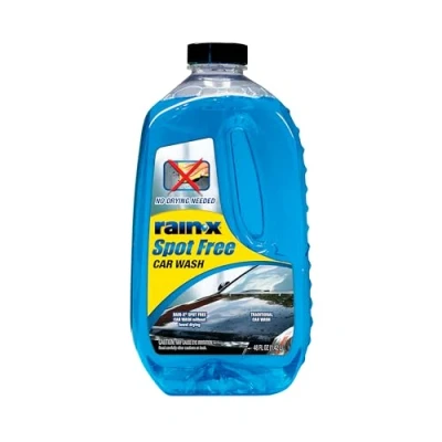 Image of Rain X 620034 48 fl oz Deep Cleaning, High Foaming Car Wash Soap Provides Spot Free Shine with No Towel Or Hand Drying Needed, Better Than Any Other Traditional Cleaner