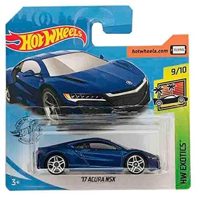 Image of Hot Wheels &#039;17 Acura NSX HW Exotics 199/250 2019 Short Card