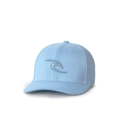 Image of RIP CURL Mens Flexfit Curved Brim Cap Tepan Dusty Blue
