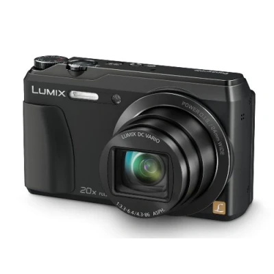 Image of Panasonic Lumix DMC TZ55 Compact Digital Camera Black (16.0MP, 20x Optical Zoom, High Sensitivity MOS Sensor) 3 inch LCD (New for 2014) (Renewed)