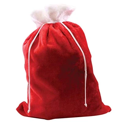 Image of Top Sale Sack Super Jumbo Printed Santa Mail Design (Plain Plush)