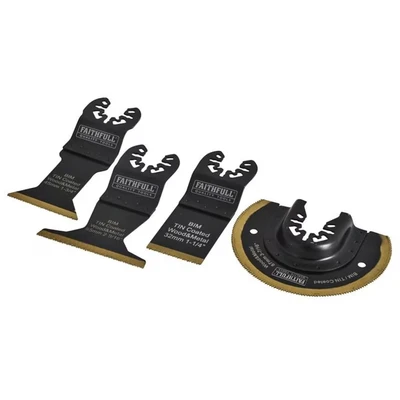 Image of Multi Function Titanium Blade Set 4 Piece