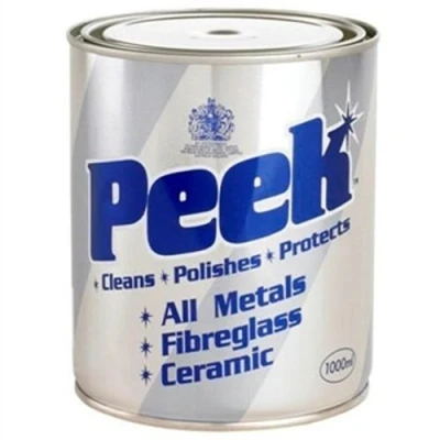 Image of Peek Metal Polish 1000ml Can Multipurpose Cleaner and Protecter