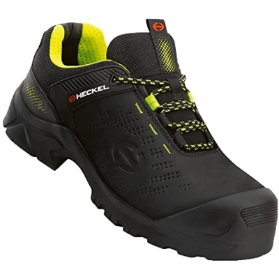 Image of Heckel MACCROSSROAD 3.0 S3 Low Lightweight Work Shoes Black for Women/Men, black, 11 UK