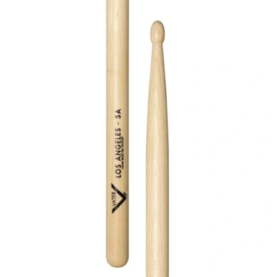 Image of Vater Drumsticks VH5AW Los Angeles 5A American Hickory Series Tear Drop Wood Tip