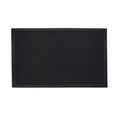 Image of Doortex Meshmat Flat Edging Full Anti slip PVC Backing 800x1200mm Grey