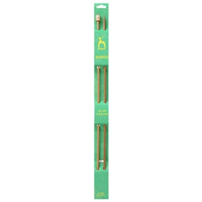 Image of Pony Single Ended Bamboo Knitting Pins, Multi Colour, 3.25mm