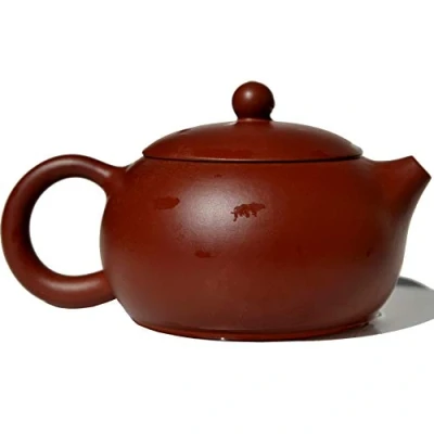 Image of Teapot 280ml Chinese Yixing Clay Red Pot Dahongpao Zisha Xishi for Loose Gongfu Tea (L Gift box)