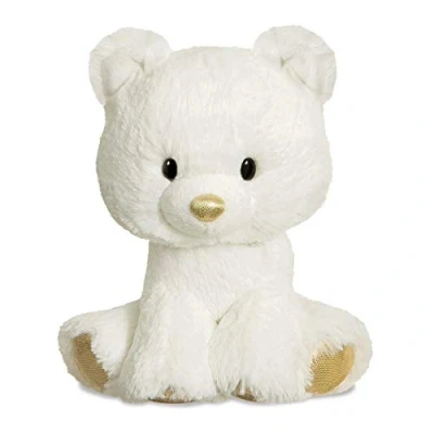 Image of Aurora, 61357, Glitzy Tots Polar Bear, 8In, Soft Toy, White