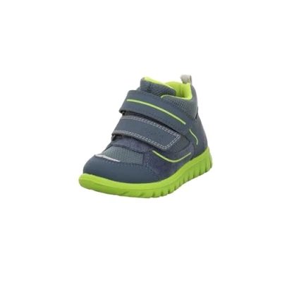 Image of Superfit Boys SPORT7 Mini Leicht gefütterte Gore Tex Sneaker, Blau/HELLGRÜN 8020