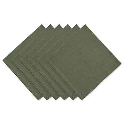 Image of DII Collection, Cotton, Artichoke, 20&quot; x (Set of 6)