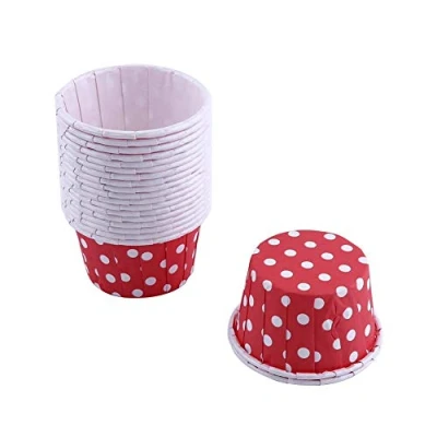 Image of 100 x Mini Paper Cupcake Cases Muffin Wrappers, Multi Colour