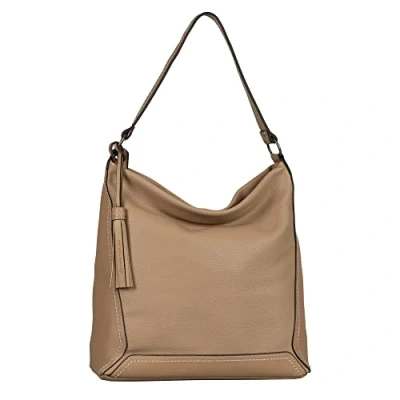 Image of TOM TAILOR Women&#039;s isa Shoulder Bag, Beige, one Size