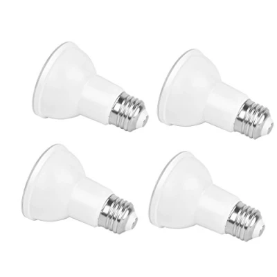 Image of 4 Pack of 7W PAR20 Led Bulb,50W Equivalent,E27,5000K (Daylight White),40Beam Angle,550lumens,Dimmable