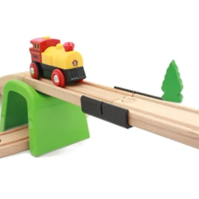 Image of Locorico 8 Wooden Train Bridge Fittings (8 Fittings)