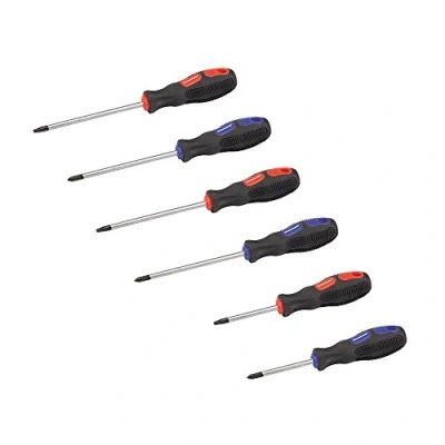 Image of Silverline General Purpose Screwdriver Set 6pce 6pce, Parallel Slotted