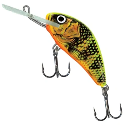 Image of Salmo Hornet Wobbler barsch gold fluo perch GFP, floating 5cm 7g
