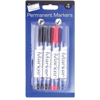 Image of Tallon 4pk Permanent Markers