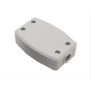 Image of 3 Terminal in Line Connector Box, 13A 240V Mains Electric Cable Junction Box 2Pcs Flex Connector（White）