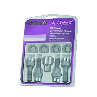Image of 27564SU Wheel Lock Bolts PCD/Offset screws M14 x 1,5, floating cone seat, shaft length 28,0 mm, Overall 58,2 Hex size 17mm, Key diameter 25,8 mm