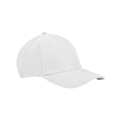 Image of Beechfield White EarthAware Classic Cap Sun Hat, Baseball Caps Mens and Womens, Running Cap, Tennis Sports Hat 100% Organic Cotton Twill