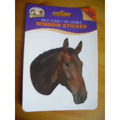 Image of Bay Horse double sided window sticker car home re usable