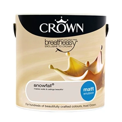 Image of Crown Retail Core Emulsion Matt Snowfall 2.5 L